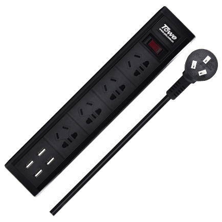 General desktop PDU combined socket