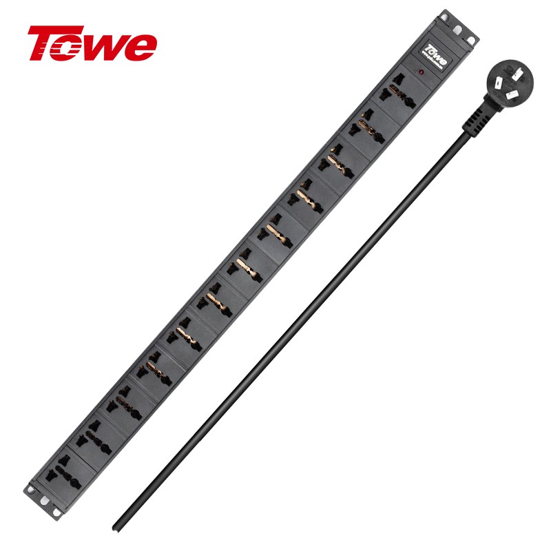 3米线+12位10A多用孔 EN16/W1201