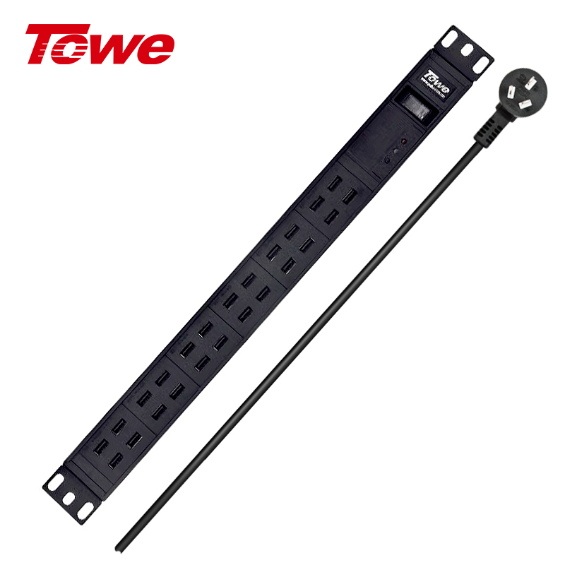 TOWE同为工业级24口多口多路USB智能插座USB充电器DPU电源机柜插座插排 EN10/USB24SK